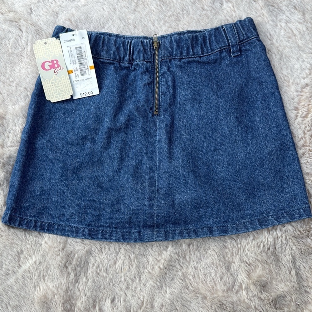 GB Girls | Sydney at Sunset Denim Skirt, Size 6x NWT - Picture 2 of 6